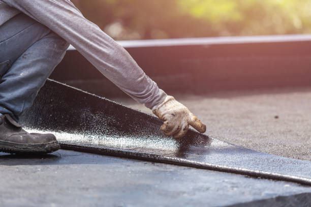 Professional Emergency Waterproofing technician working in Bloomdale, OH